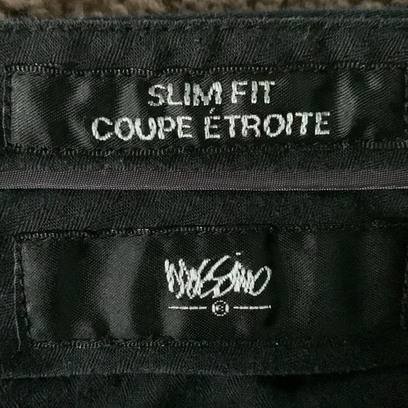 Mens Mossimo black Slim Fit Dress Pants - Picture 2 of 6